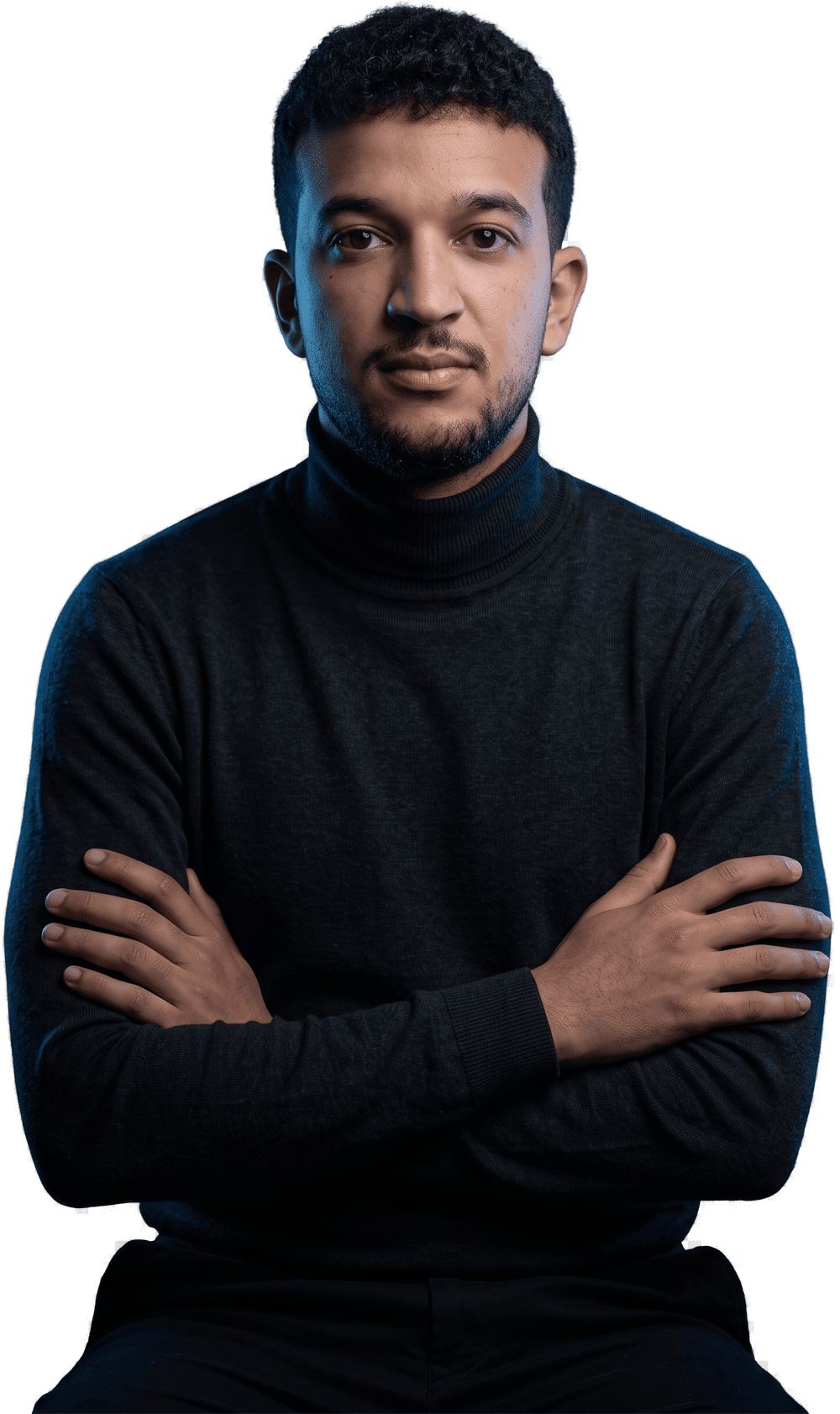 Portrait of Mohamed Bouaklaine